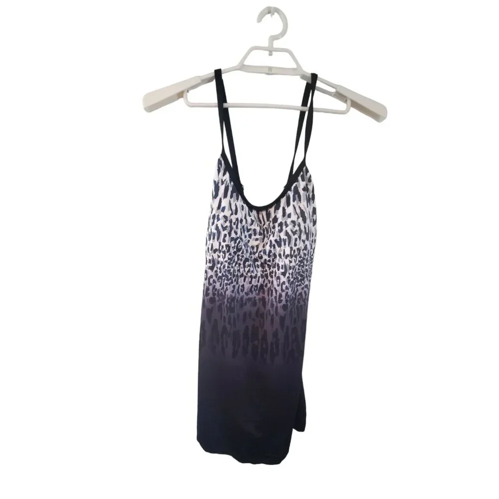 Maxine of Hollywood nwt swimsuit womens 16 black dress one piece